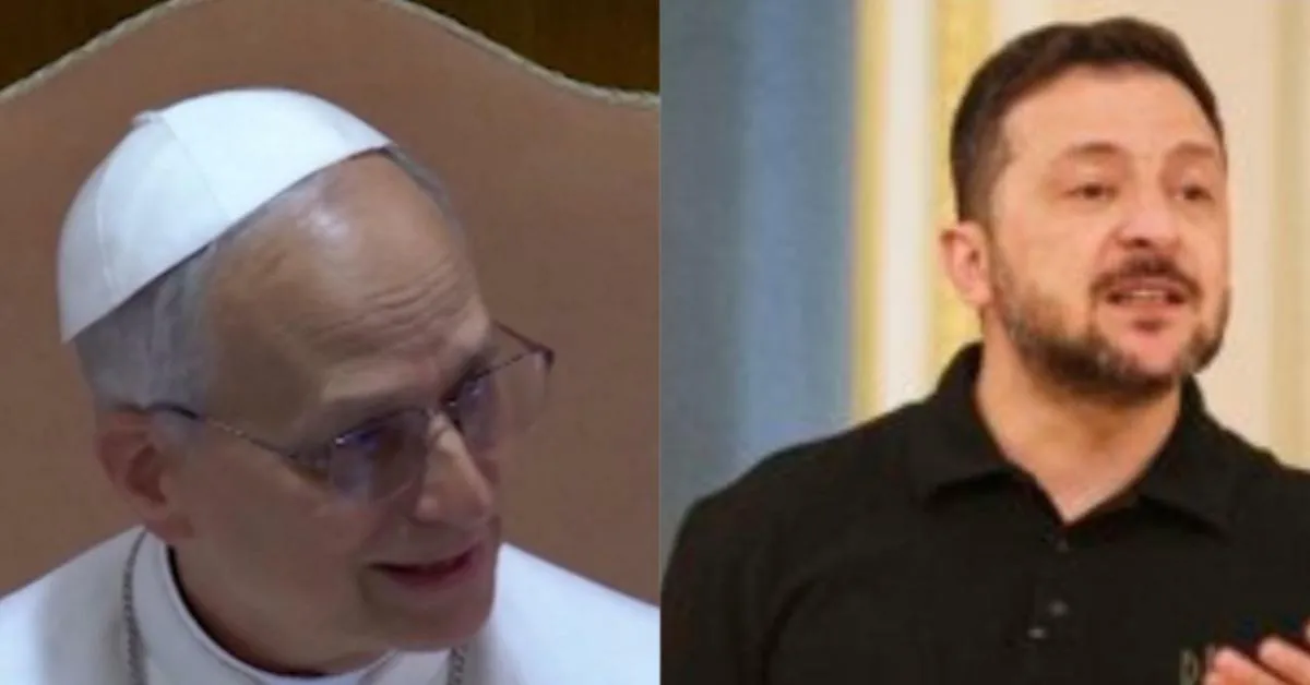 Telefonata Papa-Zelensky, Pontefice: 