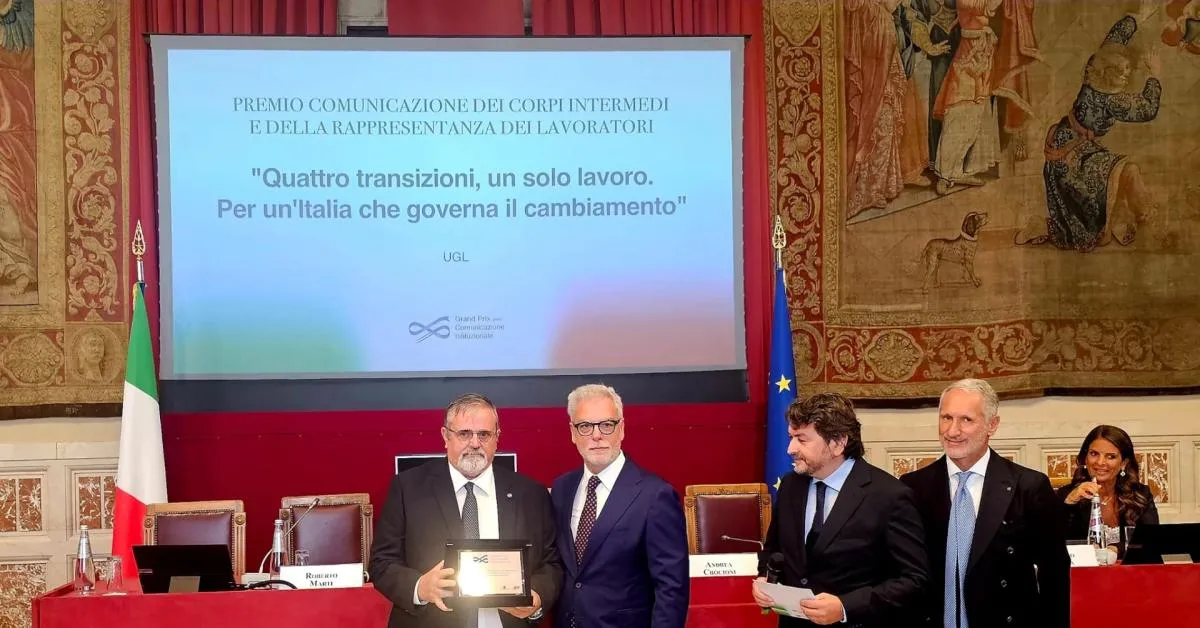 touchpoint e ital communications grand prix della comunicazione istituzionale 2026 all8217ugl il premio comunicazione dei corpi intermedi e della rappresentanza dei lavoratori