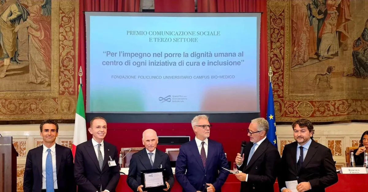 touchpoint e ital communications grand prix della comunicazione istituzionale 2026 alla fondazione policlinico universitario campus bio medico il premio comunicazione sociale e terzo settore