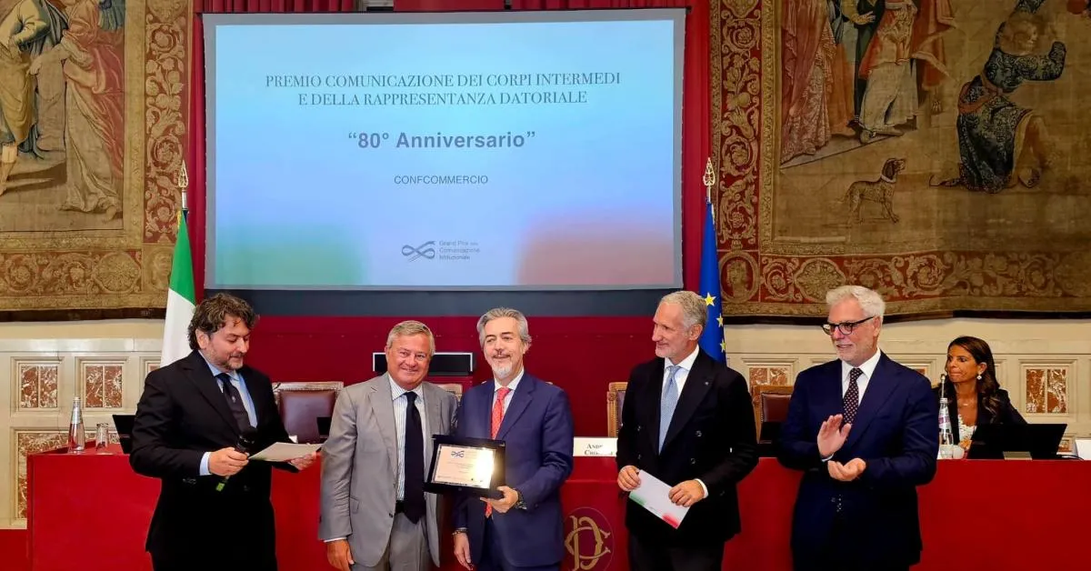 touchpoint e ital communications grand prix della comunicazione istituzionale 2026 a confcommercio il premio comunicazione dei corpi intermedi e della rappresentanza datoriale da Ilgiornaleditalia.it touchpoint e ital communications grand prix della comunicazione istituzionale 2026 a confcommercio il premio comunicazione dei corpi intermedi e della rappresentanza datoriale
