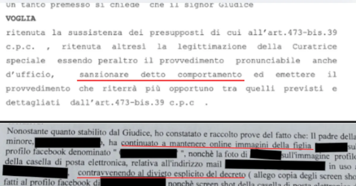 bimba allontanata dalla madre l apparente doppiopesismo ignorata denuncia della donna al padre ha mantenuto online foto della figlia da Ilgiornaleditalia.it bimba allontanata dalla madre l apparente doppiopesismo ignorata denuncia della donna al padre ha mantenuto online foto della figlia