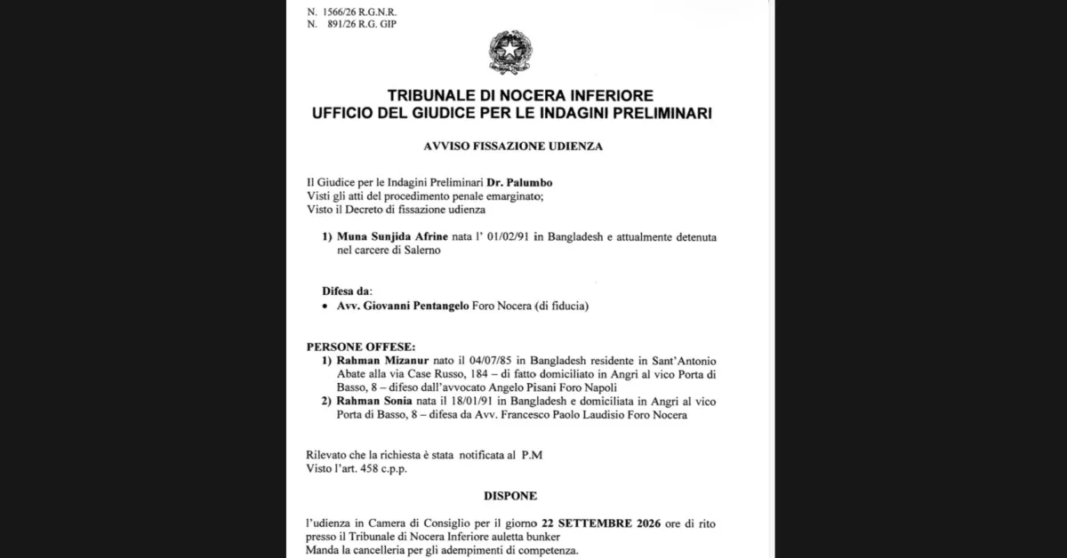 uomo evirato ad angri nel sonno al via udienza davanti al gip la vittima mizanur rahman la moglie e i figli si costituiscono parte civile da Ilgiornaleditalia.it uomo evirato ad angri nel sonno al via udienza davanti al gip la vittima mizanur rahman la moglie e i figli si costituiscono parte civile