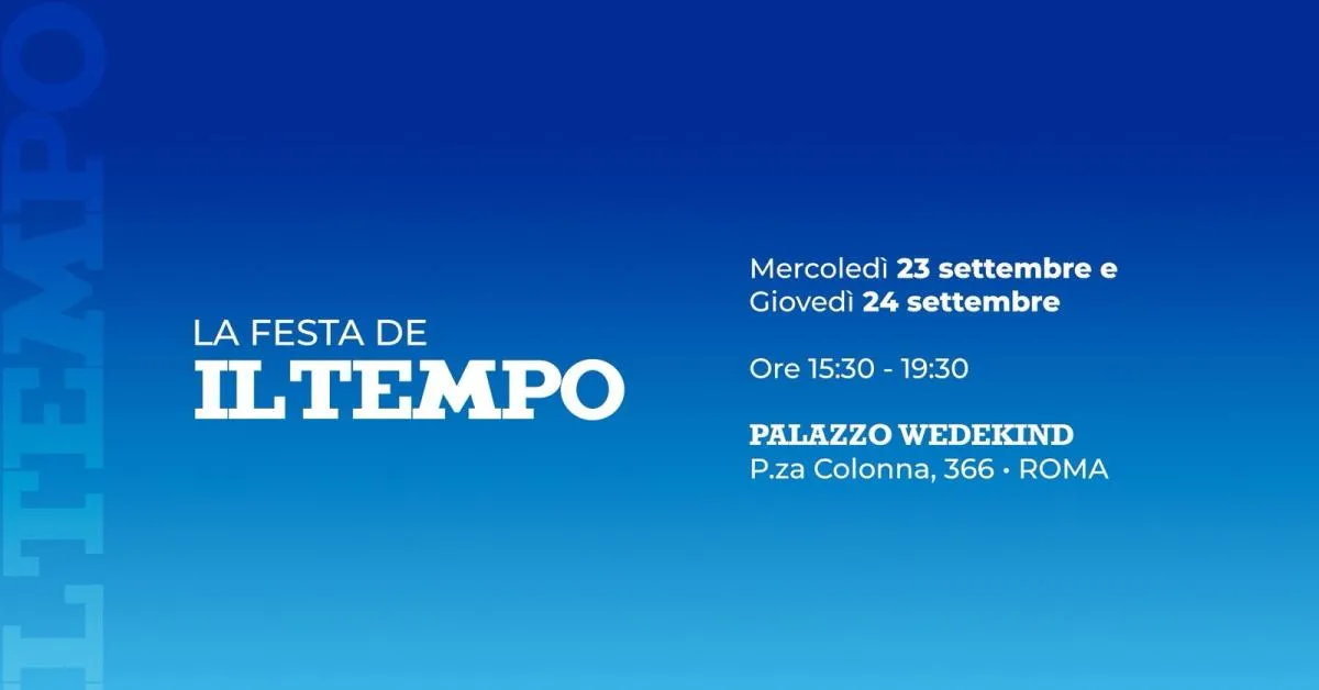 prima edizione della festa de il tempo in occasione del rinnovo della veste grafica del quotidiano da Ilgiornaleditalia.it prima edizione della festa de il tempo in occasione del rinnovo della veste grafica del quotidiano