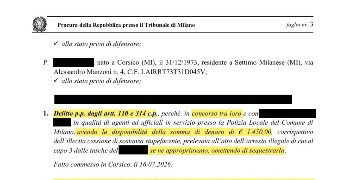 inchiesta polizia locale milano l8217ordinanza del tribunale da vigili urbani sistema di falsi verbali per arresti pilotati da Ilgiornaleditalia.it inchiesta polizia locale milano l8217ordinanza del tribunale da vigili urbani sistema di falsi verbali per arresti pilotati