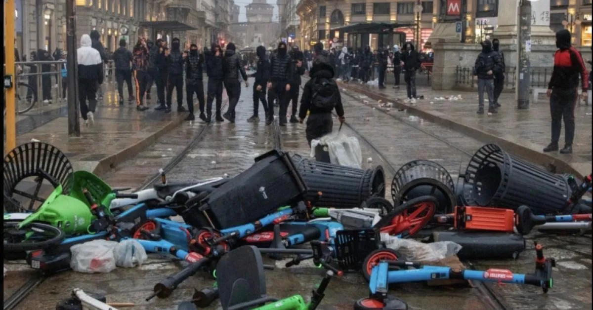 guerriglia milano saccheggi in area c sotto la luna del cacciatore maranza come meccanismo di redistribuzione del reddito da Ilgiornaleditalia.it guerriglia milano saccheggi in area c sotto la luna del cacciatore maranza come meccanismo di redistribuzione del reddito