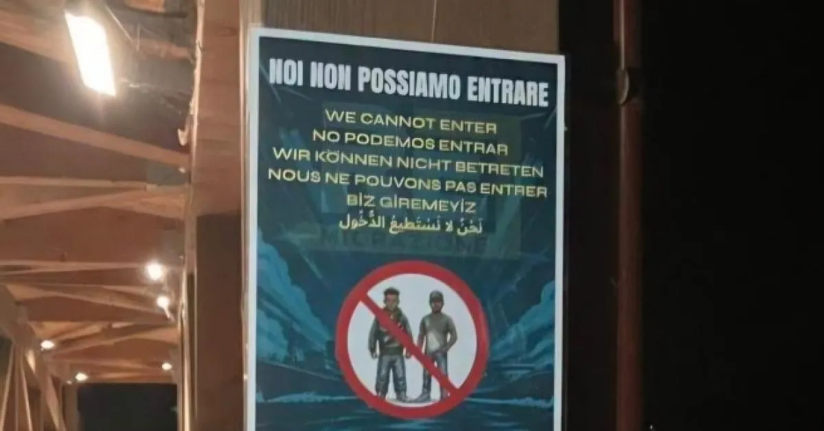 val trompia cartelli razzisti nei parchi di 4 comuni bresciani noi non possiamo entrare rimossi i manifesti dopo l affissione da Ilgiornaleditalia.it val trompia cartelli razzisti nei parchi di 4 comuni bresciani noi non possiamo entrare rimossi i manifesti dopo l affissione