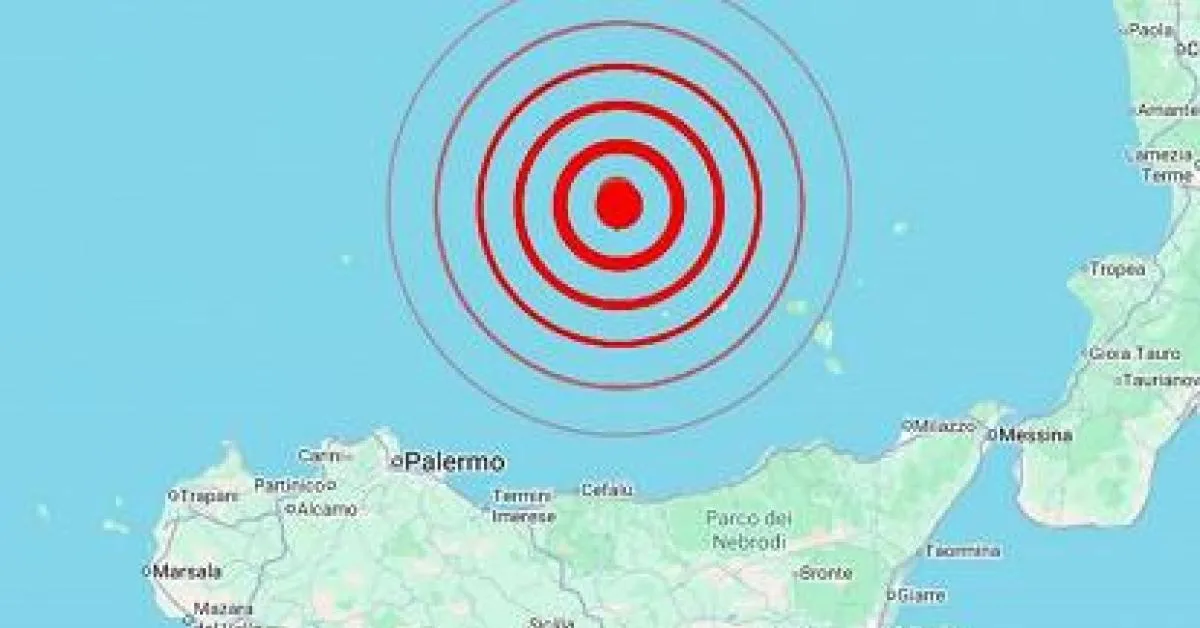 12 scosse di terremoto al largo di palermo la pi249 forte di magnitudo 55 epicentro a nord di filicudi allerta maremoto da Ilgiornaleditalia.it 12 scosse di terremoto al largo di palermo la pi249 forte di magnitudo 55 epicentro a nord di filicudi allerta maremoto