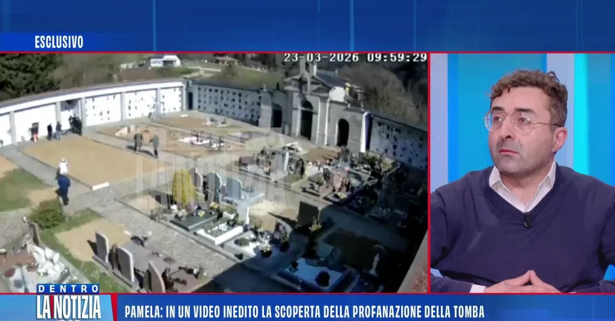 pamela genini il momento della scoperta della profanazione della tomba il cadavere trovato decapitato video inedito da Ilgiornaleditalia.it pamela genini il momento della scoperta della profanazione della tomba il cadavere trovato decapitato video inedito