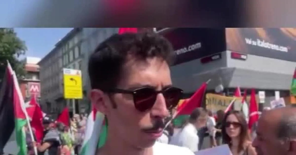movimento 17 ottobre il fondatore youssef siher nel 2025 in piazza per la palestina stop gemellaggio milano tel aviv video da Ilgiornaleditalia.it movimento 17 ottobre il fondatore youssef siher nel 2025 in piazza per la palestina stop gemellaggio milano tel aviv video